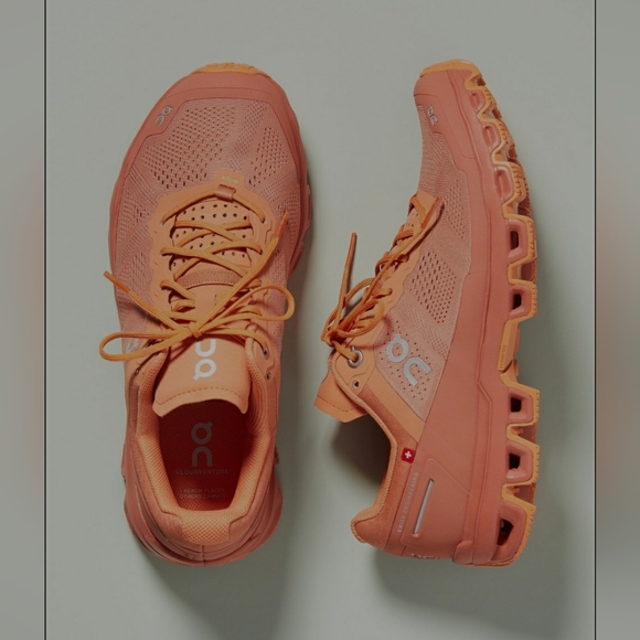 On Cloudventure Trail Sneakers in Sandstone / Orange - Picture 1 of 11